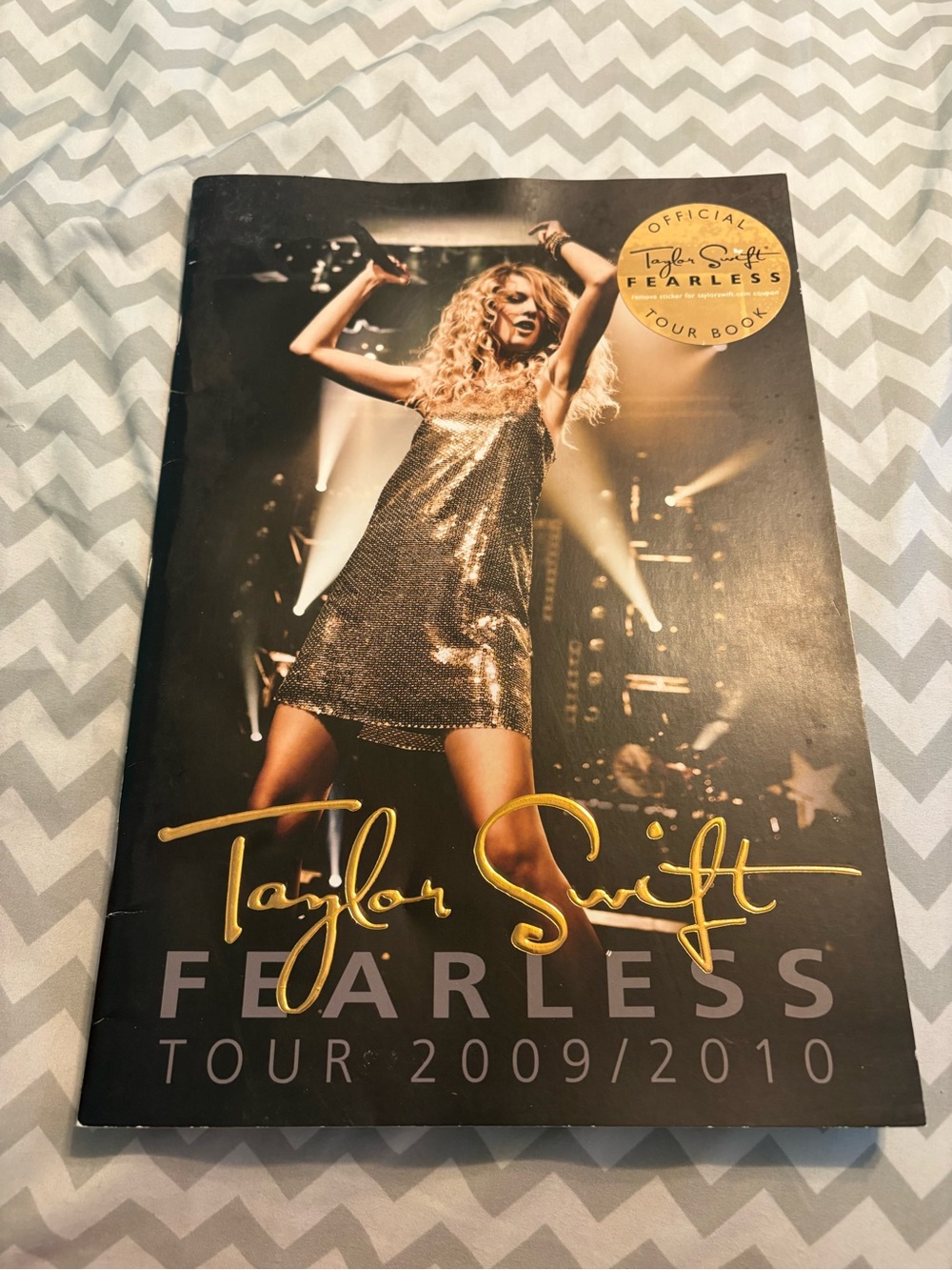 Taylor Swift Fearless Tour Program Book